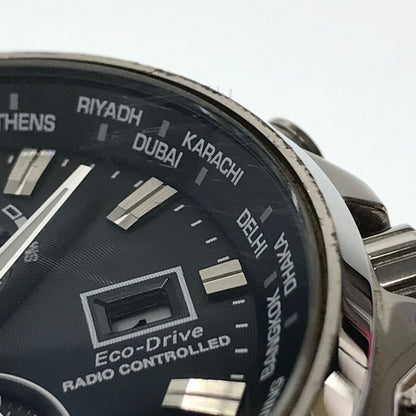 【現状渡し品】【メンズ】 CITIZEN シチズン ATTESA ECO DRIVE H820-T021697 アテッサ エコドライブ 腕時計 197-261017-na-20-tagh カラー：シルバー 万代Net店