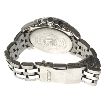 【現状渡し品】【メンズ】 CITIZEN シチズン ATTESA ECO DRIVE H820-T021697 アテッサ エコドライブ 腕時計 197-261017-na-20-tagh カラー：シルバー 万代Net店