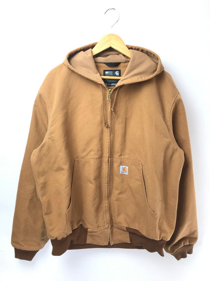 【中古品】【メンズ】 CARHARTT カーハート DUCK ACTIVE JACKET J131 ダック アクティブ ジャケット アウター 146-260921-na-02-tagh サイズ：L カラー：ブラウン 万代Net店