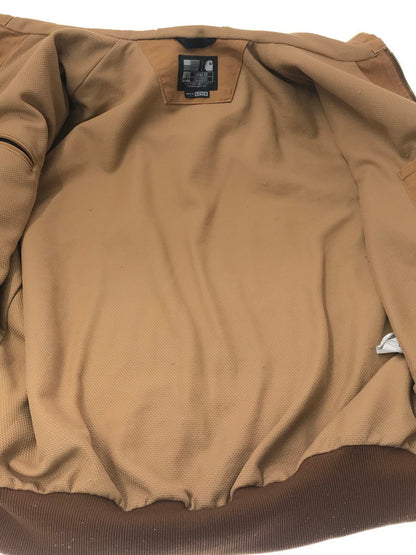 【中古品】【メンズ】 CARHARTT カーハート DUCK ACTIVE JACKET J131 ダック アクティブ ジャケット アウター 146-260921-na-02-tagh サイズ：L カラー：ブラウン 万代Net店