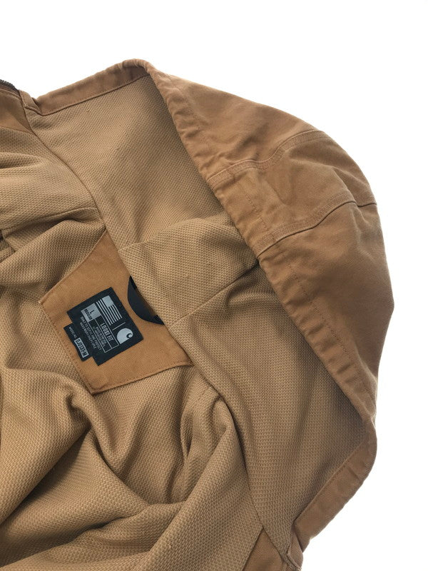 【中古品】【メンズ】 CARHARTT カーハート DUCK ACTIVE JACKET J131 ダック アクティブ ジャケット アウター 146-260921-na-02-tagh サイズ：L カラー：ブラウン 万代Net店