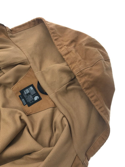 【中古品】【メンズ】 CARHARTT カーハート DUCK ACTIVE JACKET J131 ダック アクティブ ジャケット アウター 146-260921-na-02-tagh サイズ：L カラー：ブラウン 万代Net店