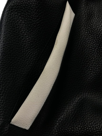 【現状渡し品】【メンズ】 PLAYERZ69 プレイヤーズ69 LETHER STUDIUM JACKET レザー スタジアム ジャケット スタジャン アウター 146-260921-na-03-tagh サイズ：XL カラー：ブラック 万代Net店