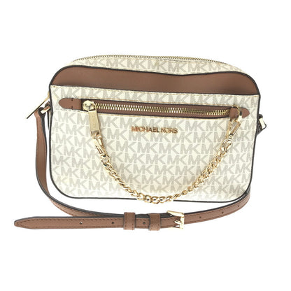 【中古品】【レディース】 MICHAEL KORS マイケルコース 35S1GTTC9B JET SET ITEM LG EW ZP CHAIN XBODY カバン 188-260923-rt-14-tagh カラー：ホワイト 万代Net店