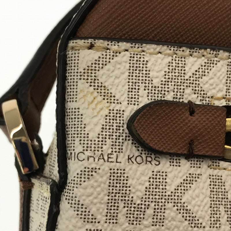 【中古品】【レディース】 MICHAEL KORS マイケルコース 35S1GTTC9B JET SET ITEM LG EW ZP CHAIN XBODY カバン 188-260923-rt-14-tagh カラー：ホワイト 万代Net店