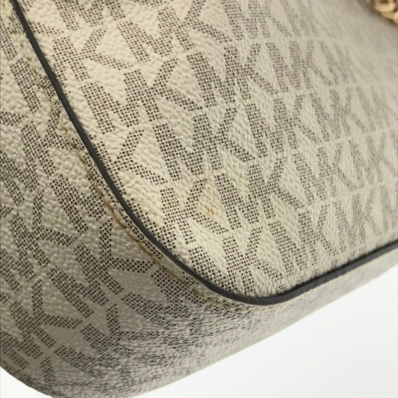 【中古品】【レディース】 MICHAEL KORS マイケルコース 35S1GTTC9B JET SET ITEM LG EW ZP CHAIN XBODY カバン 188-260923-rt-14-tagh カラー：ホワイト 万代Net店