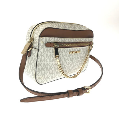 【中古品】【レディース】 MICHAEL KORS マイケルコース 35S1GTTC9B JET SET ITEM LG EW ZP CHAIN XBODY カバン 188-260923-rt-14-tagh カラー：ホワイト 万代Net店