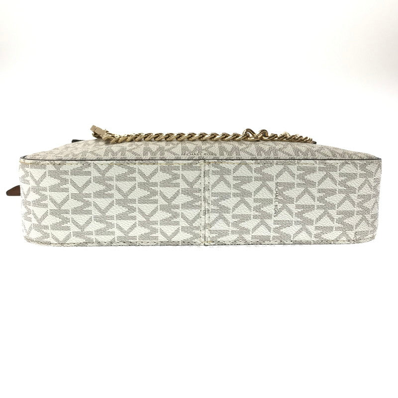 【中古品】【レディース】 MICHAEL KORS マイケルコース 35S1GTTC9B JET SET ITEM LG EW ZP CHAIN XBODY カバン 188-260923-rt-14-tagh カラー：ホワイト 万代Net店