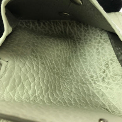 【現状渡し品】【メンズ】 MAISON MARGIELA メゾン マルジェラ FOUR STITCHES BI-FOLD WALLET S56UI0140 P4455 フォーステッチ バイフォールド ウォレット 二つ折り財布 181-261013-na-21-tagh カラー：ホワイト 万代Net店