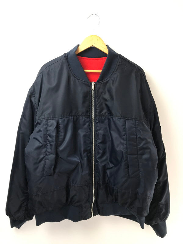 【中古品】【メンズ】 TOMMY JEANS トミージーンズ REVERSIBLE BOMBER JACKET DM0DM11727 リバーシブル ボンバージャケット アウター 147-260921-na-04-tagh サイズ：XL カラー：ネイビー/レッド 万代Net店