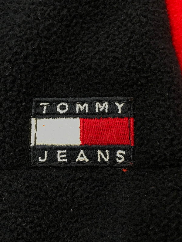 【中古品】【メンズ】 TOMMY JEANS トミージーンズ REVERSIBLE BOMBER JACKET DM0DM11727 リバーシブル ボンバージャケット アウター 147-260921-na-04-tagh サイズ：XL カラー：ネイビー/レッド 万代Net店