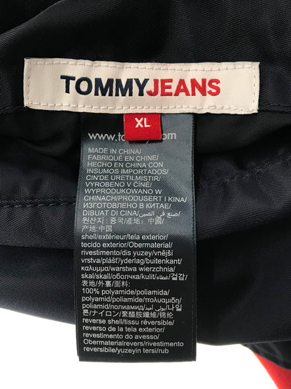 【中古品】【メンズ】 TOMMY JEANS トミージーンズ REVERSIBLE BOMBER JACKET DM0DM11727 リバーシブル ボンバージャケット アウター 147-260921-na-04-tagh サイズ：XL カラー：ネイビー/レッド 万代Net店