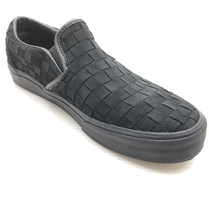 【中古品】【メンズ】 VANS バンズ CLASSIC SLIP-ON BLACK VN000Z7ABKA クラシック スリッポン スニーカー 靴 162-260919-rt-04-tagh サイズ：26.5cm US8.5 カラー：ブラック 万代Net店