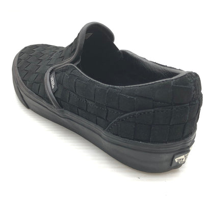 【中古品】【メンズ】 VANS バンズ CLASSIC SLIP-ON BLACK VN000Z7ABKA クラシック スリッポン スニーカー 靴 162-260919-rt-04-tagh サイズ：26.5cm US8.5 カラー：ブラック 万代Net店