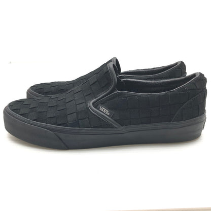 【中古品】【メンズ】 VANS バンズ CLASSIC SLIP-ON BLACK VN000Z7ABKA クラシック スリッポン スニーカー 靴 162-260919-rt-04-tagh サイズ：26.5cm US8.5 カラー：ブラック 万代Net店