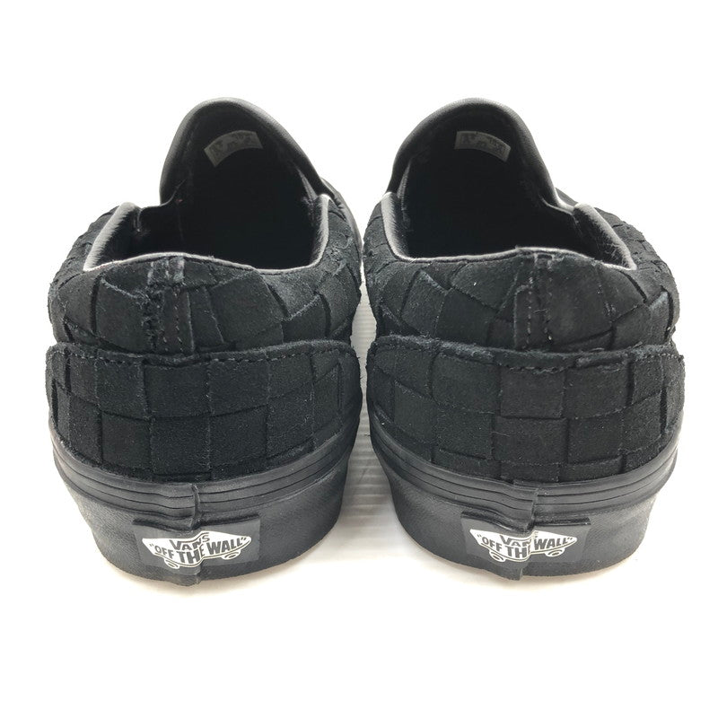 【中古品】【メンズ】 VANS バンズ CLASSIC SLIP-ON BLACK VN000Z7ABKA クラシック スリッポン スニーカー 靴 162-260919-rt-04-tagh サイズ：26.5cm US8.5 カラー：ブラック 万代Net店