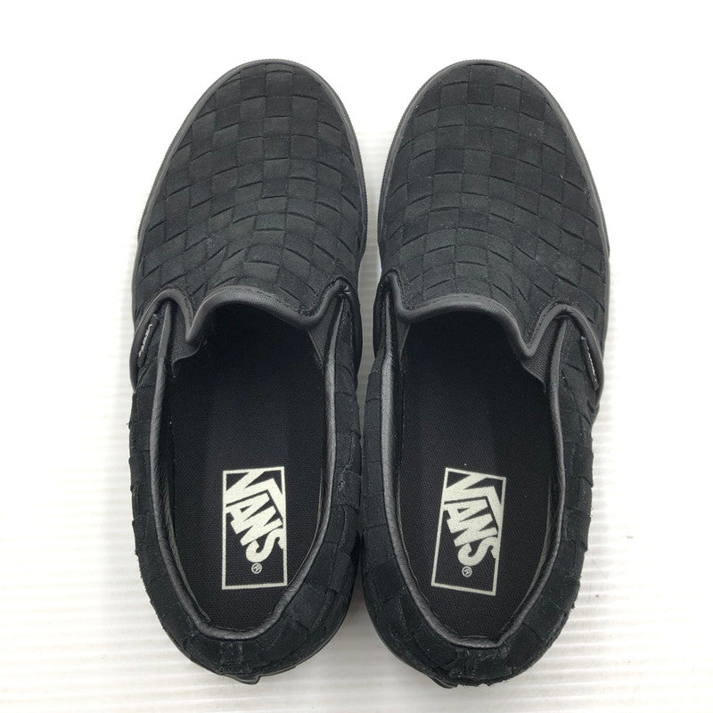 【中古品】【メンズ】 VANS バンズ CLASSIC SLIP-ON BLACK VN000Z7ABKA クラシック スリッポン スニーカー 靴 162-260919-rt-04-tagh サイズ：26.5cm US8.5 カラー：ブラック 万代Net店