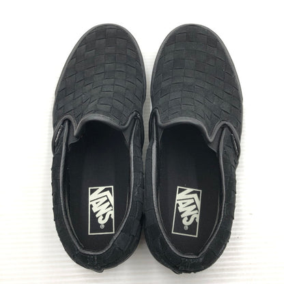 【中古品】【メンズ】 VANS バンズ CLASSIC SLIP-ON BLACK VN000Z7ABKA クラシック スリッポン スニーカー 靴 162-260919-rt-04-tagh サイズ：26.5cm US8.5 カラー：ブラック 万代Net店