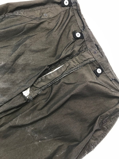 【中古品】【メンズ】 U.S.ARMY アメリカ軍 90'S SNOW CAMO PANTS 後染め 8415-00935-0571 スノー カモパンツ ボトムス 157-260920-na-27-tagh サイズ：MEDIUM-SHORT カラー：ダークグリーン系 万代Net店