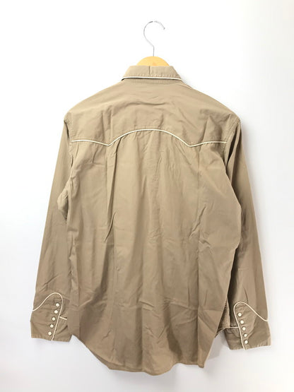 【中古品】【メンズ】 POLO RALPH LAUREN ポロ・ラルフローレン POLO WESTERN ポロウエスタン WESTERN SHIRT ウエスタンシャツ 長袖シャツ 146-260919-na-06-tagh サイズ：L カラー：ベージュ 万代Net店