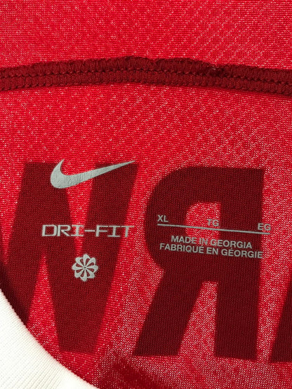 【中古品】【メンズ】 NIKE ナイキ LIVERPOOL TEE DX2692-688 リヴァプール Tシャツ ユニフォーム 148-260919-na-03-tagh サイズ：XL カラー：レッド 万代Net店