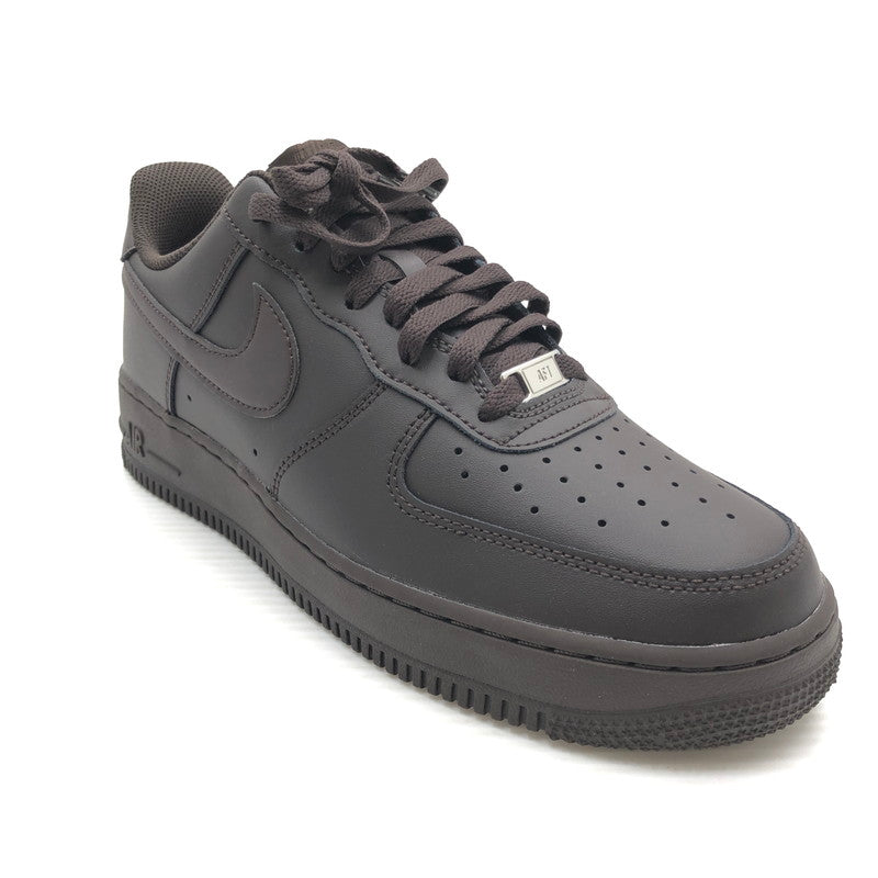 【中古美品】【メンズ】 NIKE ナイキ AIR FORCE 1 LOW '07 VELVET BROWN IH1698-200 エア フォース 1 ロー 07 スニーカー 靴 160-260919-rt-03-tagh サイズ：27cm US9 カラー：VELVET BROWN/VELVET BROWN 万代Net店