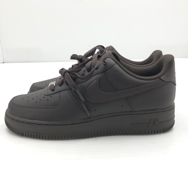 【中古美品】【メンズ】 NIKE ナイキ AIR FORCE 1 LOW '07 VELVET BROWN IH1698-200 エア フォース 1 ロー 07 スニーカー 靴 160-260919-rt-03-tagh サイズ：27cm US9 カラー：VELVET BROWN/VELVET BROWN 万代Net店