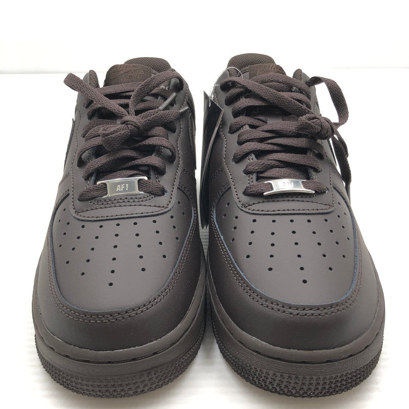 【中古美品】【メンズ】 NIKE ナイキ AIR FORCE 1 LOW '07 VELVET BROWN IH1698-200 エア フォース 1 ロー 07 スニーカー 靴 160-260919-rt-03-tagh サイズ：27cm US9 カラー：VELVET BROWN/VELVET BROWN 万代Net店