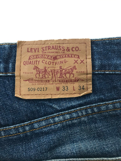 【現状渡し品】【メンズ】 LEVI'S リーバイス 90'S DENIM PANTS PCL-441P 509-0217 刻印359 90年代 デニムパンツ ボトムス 157-260921-na-09-tagh サイズ：W33 L34 カラー：インディゴ 万代Net店