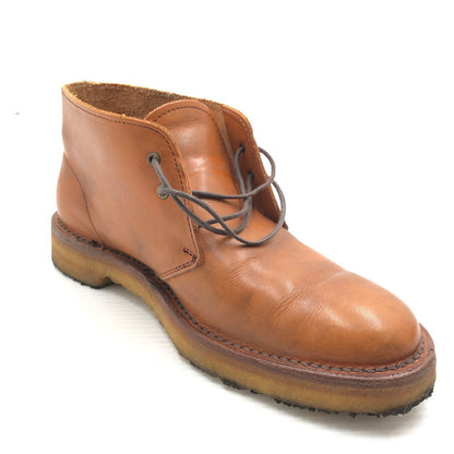【中古品】【メンズ】 REGAL リーガル CHUKKA BOOTS BROWN 52UR チャッカ ブーツ 靴 164-260919-rt-20-tagh サイズ：24.5 カラー：ブラウン 万代Net店