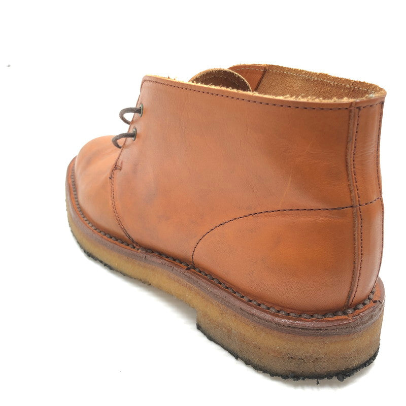 【中古品】【メンズ】 REGAL リーガル CHUKKA BOOTS BROWN 52UR チャッカ ブーツ 靴 164-260919-rt-20-tagh サイズ：24.5 カラー：ブラウン 万代Net店
