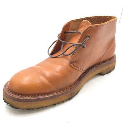 【中古品】【メンズ】 REGAL リーガル CHUKKA BOOTS BROWN 52UR チャッカ ブーツ 靴 164-260919-rt-20-tagh サイズ：24.5 カラー：ブラウン 万代Net店