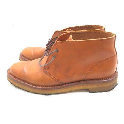 【中古品】【メンズ】 REGAL リーガル CHUKKA BOOTS BROWN 52UR チャッカ ブーツ 靴 164-260919-rt-20-tagh サイズ：24.5 カラー：ブラウン 万代Net店