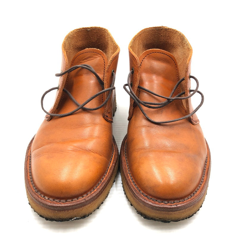 【中古品】【メンズ】 REGAL リーガル CHUKKA BOOTS BROWN 52UR チャッカ ブーツ 靴 164-260919-rt-20-tagh サイズ：24.5 カラー：ブラウン 万代Net店