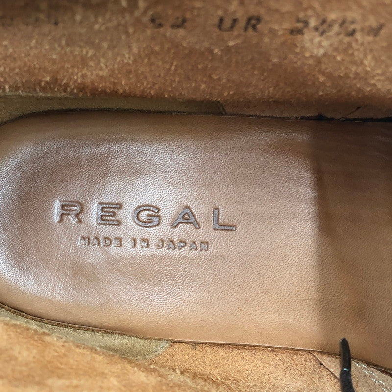 【中古品】【メンズ】 REGAL リーガル CHUKKA BOOTS BROWN 52UR チャッカ ブーツ 靴 164-260919-rt-20-tagh サイズ：24.5 カラー：ブラウン 万代Net店