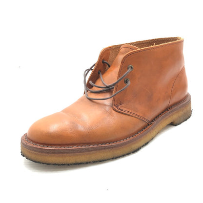【中古品】【メンズ】 REGAL リーガル CHUKKA BOOTS BROWN 52UR チャッカ ブーツ 靴 164-260919-rt-20-tagh サイズ：24.5 カラー：ブラウン 万代Net店