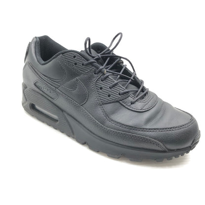 【中古品】【メンズ】 NIKE ナイキ AIR MAX 90 LTR BLACK CZ5594-001 エア マックス レザー スニーカー 靴 160-260919-rt-16-tagh サイズ：26.5cm US8.5 カラー：BLACK/BLACK-BLACK 万代Net店