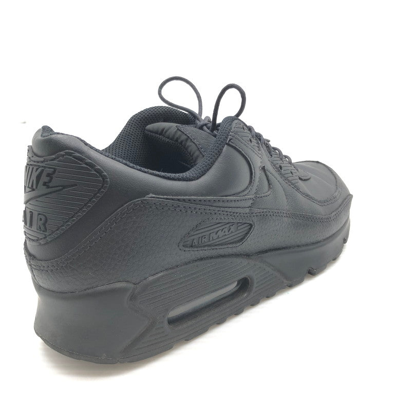 【中古品】【メンズ】 NIKE ナイキ AIR MAX 90 LTR BLACK CZ5594-001 エア マックス レザー スニーカー 靴 160-260919-rt-16-tagh サイズ：26.5cm US8.5 カラー：BLACK/BLACK-BLACK 万代Net店