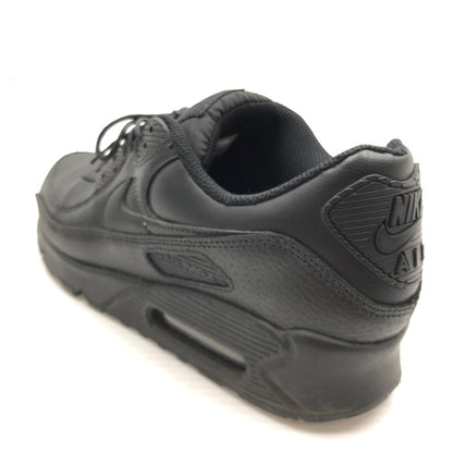 【中古品】【メンズ】 NIKE ナイキ AIR MAX 90 LTR BLACK CZ5594-001 エア マックス レザー スニーカー 靴 160-260919-rt-16-tagh サイズ：26.5cm US8.5 カラー：BLACK/BLACK-BLACK 万代Net店