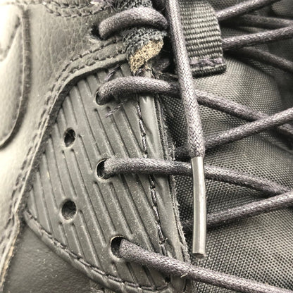 【中古品】【メンズ】 NIKE ナイキ AIR MAX 90 LTR BLACK CZ5594-001 エア マックス レザー スニーカー 靴 160-260919-rt-16-tagh サイズ：26.5cm US8.5 カラー：BLACK/BLACK-BLACK 万代Net店