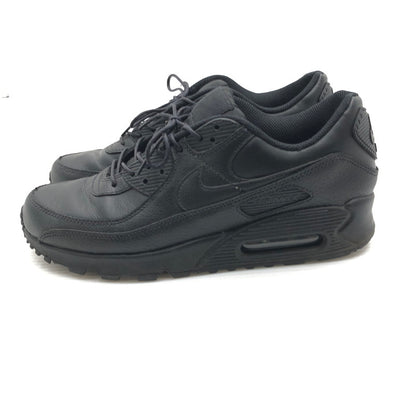 【中古品】【メンズ】 NIKE ナイキ AIR MAX 90 LTR BLACK CZ5594-001 エア マックス レザー スニーカー 靴 160-260919-rt-16-tagh サイズ：26.5cm US8.5 カラー：BLACK/BLACK-BLACK 万代Net店