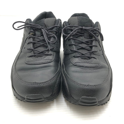 【中古品】【メンズ】 NIKE ナイキ AIR MAX 90 LTR BLACK CZ5594-001 エア マックス レザー スニーカー 靴 160-260919-rt-16-tagh サイズ：26.5cm US8.5 カラー：BLACK/BLACK-BLACK 万代Net店