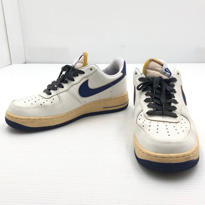 【中古品】【メンズ】 NIKE ナイキ WOMEN'S AIR FORCE 1 '07 BLUE WHITE FQ8103-133 ウィメンズ エア フォース 1 スニーカー 靴 160-260919-rt-09-tagh サイズ：27cm US9 カラー：SAIL/DEEP ROYAL BLUE 万代Net店