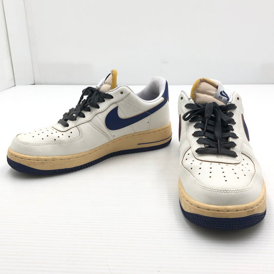 【中古品】【メンズ】 NIKE ナイキ WOMEN'S AIR FORCE 1 '07 BLUE WHITE FQ8103-133 ウィメンズ エア フォース 1 スニーカー 靴 160-260919-rt-09-tagh サイズ：27cm US9 カラー：SAIL/DEEP ROYAL BLUE 万代Net店