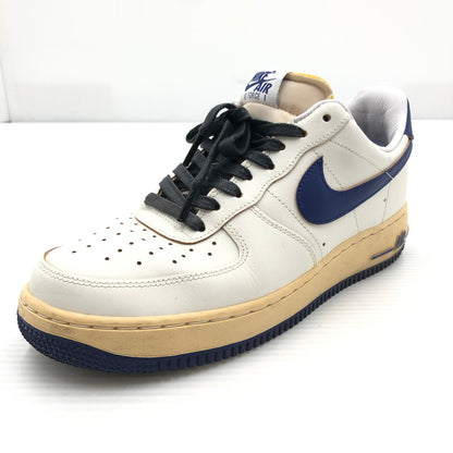 【中古品】【メンズ】 NIKE ナイキ WOMEN'S AIR FORCE 1 '07 BLUE WHITE FQ8103-133 ウィメンズ エア フォース 1 スニーカー 靴 160-260919-rt-09-tagh サイズ：27cm US9 カラー：SAIL/DEEP ROYAL BLUE 万代Net店