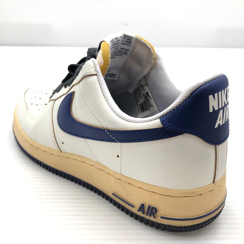 【中古品】【メンズ】 NIKE ナイキ WOMEN'S AIR FORCE 1 '07 BLUE WHITE FQ8103-133 ウィメンズ エア フォース 1 スニーカー 靴 160-260919-rt-09-tagh サイズ：27cm US9 カラー：SAIL/DEEP ROYAL BLUE 万代Net店