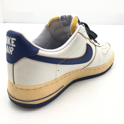 【中古品】【メンズ】 NIKE ナイキ WOMEN'S AIR FORCE 1 '07 BLUE WHITE FQ8103-133 ウィメンズ エア フォース 1 スニーカー 靴 160-260919-rt-09-tagh サイズ：27cm US9 カラー：SAIL/DEEP ROYAL BLUE 万代Net店