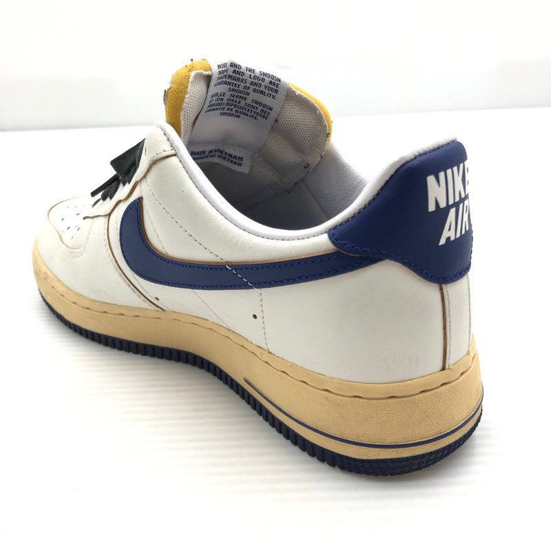【中古品】【メンズ】 NIKE ナイキ WOMEN'S AIR FORCE 1 '07 BLUE WHITE FQ8103-133 ウィメンズ エア フォース 1 スニーカー 靴 160-260919-rt-09-tagh サイズ：27cm US9 カラー：SAIL/DEEP ROYAL BLUE 万代Net店