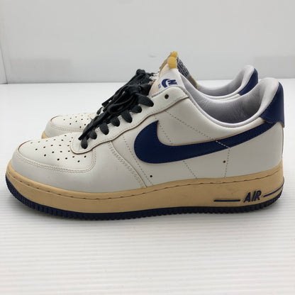 【中古品】【メンズ】 NIKE ナイキ WOMEN'S AIR FORCE 1 '07 BLUE WHITE FQ8103-133 ウィメンズ エア フォース 1 スニーカー 靴 160-260919-rt-09-tagh サイズ：27cm US9 カラー：SAIL/DEEP ROYAL BLUE 万代Net店