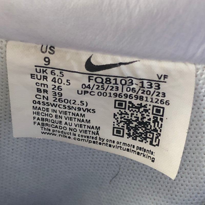 【中古品】【メンズ】 NIKE ナイキ WOMEN'S AIR FORCE 1 '07 BLUE WHITE FQ8103-133 ウィメンズ エア フォース 1 スニーカー 靴 160-260919-rt-09-tagh サイズ：27cm US9 カラー：SAIL/DEEP ROYAL BLUE 万代Net店